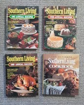 Lot of 4 - 1987, 88, 89 Southern Living Annual Recipes &amp; 2002 Ultimate H/C Books - £8.90 GBP