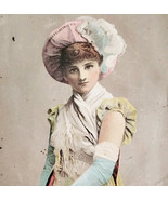 C1870-80s Mary Anderson Victorian Trade Card Lovely Actress Buffalo NY E98D - $95.96 CAD