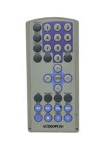 Audiovox DVD Remote for D1501 VBP50 VBP58 VBP70 Same as Axion 16-3903 In... - £4.64 GBP