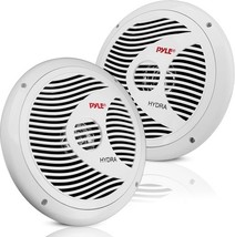 Pyle 6.5 Inch 150-watt Dual-cone Marine Speakers - White (Open Box) - $29.69