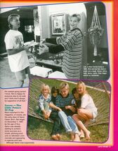 Aaron Carter barefoot Nick - 11" x 8" Teen Mag Pinup Mini-Poster Clippin... - $5.94