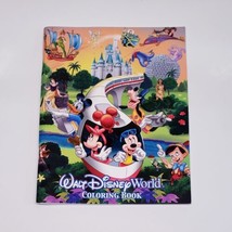 New Walt Disney World Coloring Book 11&quot; Unused Four Parks One World - Un... - $17.71