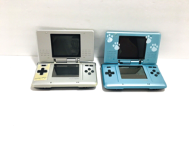 Nintendo DS (Lot of 2) Handheld Systems -(Read Description) 2004 With 2 Games - $75.99