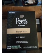 4 Boxes Coffee Peet&#39;s Big Bang K-Cup, Big Bang, K-Cup, 22 Ct Box KEURIG ... - £41.67 GBP