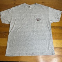 Harley Davidson Shirt Mens 2XL Gray Double Sided Graphics, Pocket, Made ... - $16.82