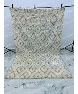 Custom abstract Morracan rug, Beni Ourain rug, Moroccan Boujaad rug, Ber... - £402.94 GBP