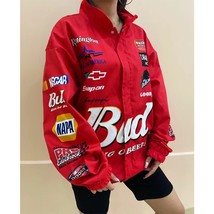 YICIYA Bomber Woman Varsity Jacket  Long Sleeve Oversized  Baseball Jacket Embro - £95.44 GBP