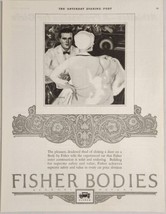 1926 Print Ad Body by Fisher Automobile Bodies General Motors Detroit,Michigan - £14.13 GBP