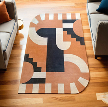 Hand Tufted Leopard Weaving carpet for living room, bedroom, sofa hall s... - $4,658.67 MXN