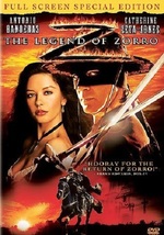 Legend of Zorro...Starring: Antonio Banderas, Catherine Zeta-Jones (used DVD) - $14.00
