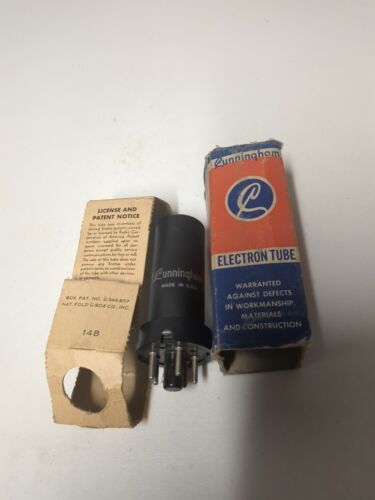 Primary image for New Rare VINTAGE Cunningham Electron Tube 6X5 USA in Box
