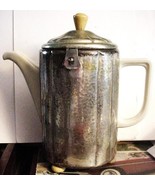 Antique German Bauhaus Bauscher Weiden Porcelain Insulated Coffee Jug Pi... - $129.95