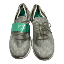 allbrand365 Mens Slip On Sneakers, 8.5, Gray/White - $110.00
