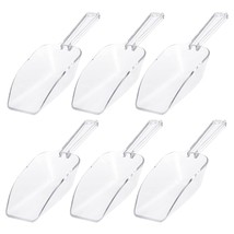 Ice Scoop Candy Buffet Containers Scoopers, Clear Plastic Scoop For Popc... - $18.99