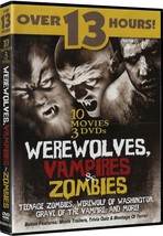 Werewolves, Vampires and Zombies [DVD] (10 Movies - 3 Disc Set) - £25.28 GBP