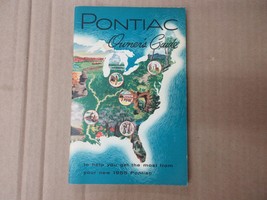 Vintage 1955 Pontiac Owners Guide    I - $43.92