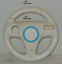 Nintendo Wii Steering Wheel White - £7.26 GBP