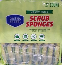 Berkley Jensen Heavy Duty SCRUB Sponges 27 Pack Clean Wash Scotch Cellulose - $19.13