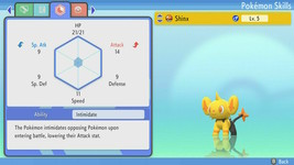 Pokemon Brilliant Diamond/Shining Pearl Shiny Shinx 6IVs Custom Natures - £3.98 GBP