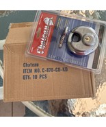 10 Pack (2 3/4&quot;) Padlocks Outdoor ROUND Stainless Steel Disc Pad Locks C... - $38.01 CAD