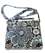 Vera Bradley Julia Slate Blooms Convertible Handbag to Shoulder Bag Turn... - £12.03 GBP