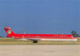 UNIFLY EXPRESS ITALIAN AIRLINES MD-83-EI-BTU cn 49619-PARIS ORLY 1988 PO... - £5.58 GBP