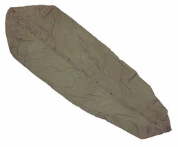 VINTAGE BIVY COVER M-1945 WATER REPELLENT OLIVE DRAB GREEN SLEEPING BAG ... - $31.31