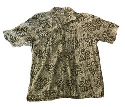 No Fear Hawaiano Uomo Manica Corta Camicia Button Down Taglia M - $63.48