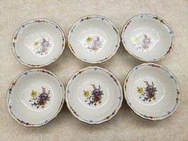 Kaiser Western Germany &quot;Maria Theresia&quot; 6 Small Bowls Fruit Dessert Nuts... - £19.37 GBP