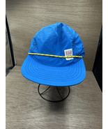 Topo Designs Hat Nylon Blue Camper Style Buckle Red Rope Rare Find Made ... - $19.75