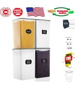 Wide &amp; Deep 7qt Food Keepers - Clear Airtight Containers with Measuring ... - $83.91 CAD