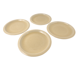 Vintage Set 4 Franciscan Primary Sand 9&quot; Lunch Plates Earthenware Sea Sc... - £23.26 GBP