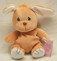 Tender Tails Plush Toy Easter Bunny Rabbit Brown White Precious Moments Enesco - $16.82