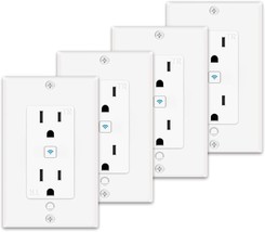 Smart Outlet In-Wall - Smart Electrical Outlet That Work With Google Home And - £91.46 GBP