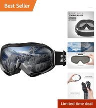 Lightweight OTG Ski Goggles - Stylish and Functional for Snowboarding Ad... - $57.37