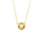 Women&#39;s Necklace 14kt Yellow Gold 356222 - £159.04 GBP