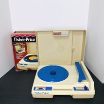 VTG 1978 Fisher Price Phonograph Portable Record Player Turntable Model 825 READ - £27.16 GBP
