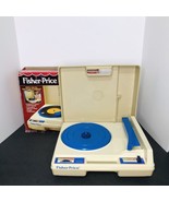 VTG 1978 Fisher Price Phonograph Portable Record Player Turntable Model ... - £26.15 GBP