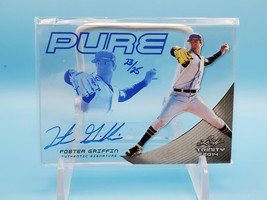 Foster Griffin Signed 2014 Leaf Trinity Pure Auto Kansas City Royals 23/25 - £7.43 GBP