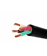 124025 12/4 Wire Cord SOOW, Rubber Coated 12 Gauge, 4 Conductor 25&#39; - £37.80 GBP