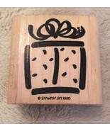 Rubber Stamp By Stampin Up Present Gift 1995 Scrapbooking Crafts - £1.52 GBP