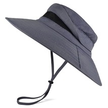 Sun Hat For Men/Women, Flip Cover Boonie Hat Upf 50+ Wide Brim Fishing Hat For H - £23.72 GBP