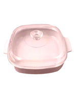 Corning Ware Microwave Browning Casserole Dish MW-A-10 w/Pyrex Lid 16-G ... - $20.99