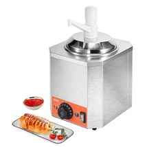 VEVOR Electric Cheese Dispenser with Pump, 2.3 Qt Commercial Hot Fudge W... - $276.70
