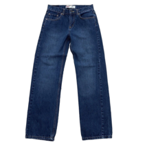 Boys Levi Jeans 505 Relaxed Size 18 Slim Medium Dark Blue Denim Wash Egypt - £15.63 GBP