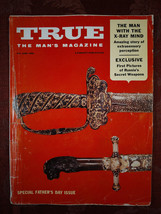 TRUE June 1956 Decorated Swords Thaddeus Lowe Fresco Thompson Peter Basch Pinup - £10.33 GBP