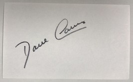 Dave Cowens Signed Autographed 3x5 Index Card #3 - Basketball HOF - £11.96 GBP