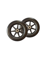 Walker 6&quot; Replacement Wheels High Quality Urethane Set of 2 Rubber EZ Ro... - £14.26 GBP