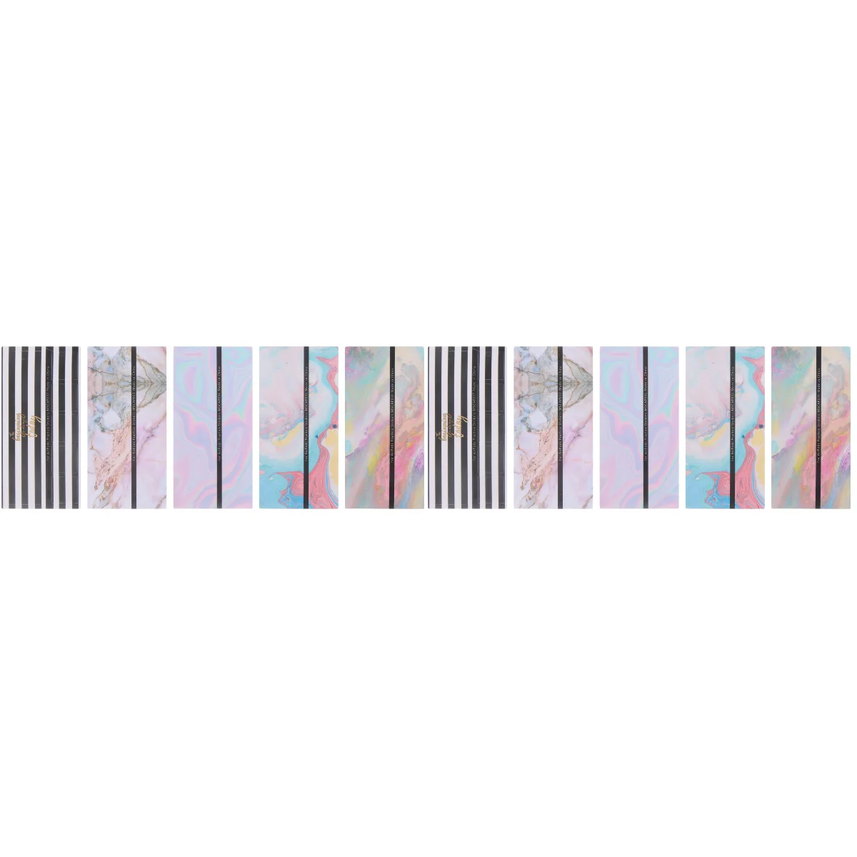 10 Pcs Creative Earphone Cover Case Colorful Liquid Pattern Stickers Vis... - $45.70