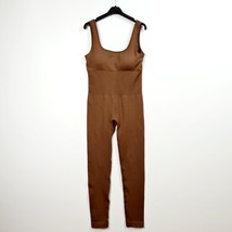 NEW - Seamless Bodycon Jumpsuits - Brown - Small - $22.29